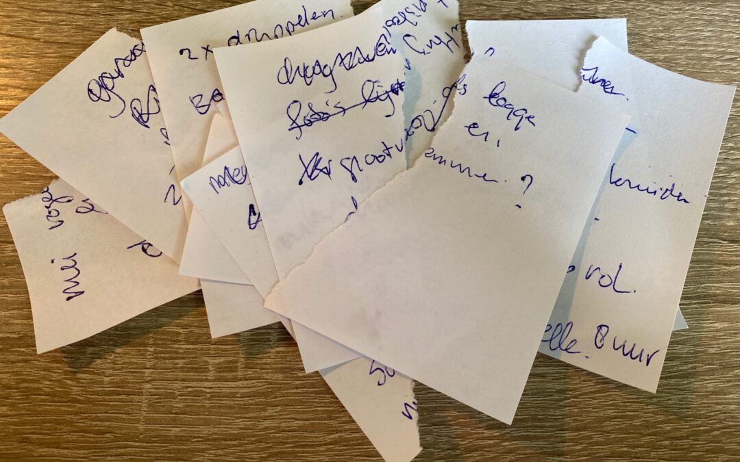 Eieren en droogzwemmen